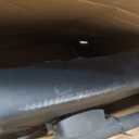 Door Mirror with Arm Black Fit for International 4300 4400 7400 7600 8500 8600 (right side)