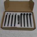 JL Aluminum Door Hinge Kit Compatible with 2018-2025 Jeep Wrangler JL JLU Gladiator JT Unlimited Rubicon Sahara Sports Accessories, Original Factory Hinges Sleeve Replacement, 8Pcs, Color Red