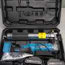 Seesii Innovative 2-in-1 Grease Gun: High-Efficiency 5.3 oz/min 12,000 PSI Electric Grease Gun Kit with 2 * 2.0AH Batteries and Charger, Easy-to-Use for Farmers, Equipment Operators & Owners