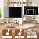 Mobile TV Stand on Wheels for 32-75 Inch TVs