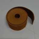Jack&Chris 72.5 Inches Long Leather Straps for Crafts, 1.5 Inch Wide Leather Strips, Full Grain Leathers for Handmade Arts & Craft Projects, Ropes, Stamps, Dark Brown