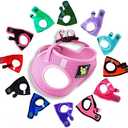 EcoBark Baby Pink Step in Dog Harness - Step in Mesh Dog Harnesses - Safe & Secure Wrap Around Body Halter Vest, S