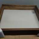 Muzilife 16x20 Large Shadow Box Pine Wood Picture Frame, 3.94 Deep, Brown