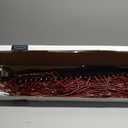 FlavorThings Natural Dark Brown Bamboo Beaded Curtain Room Divider Plain Design-Bamboo and Wooden Doorway Beads-Boho Bohemian Curtain 38 Strands 36" Wx78 H