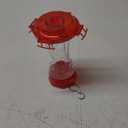 BOLITE Glass Hummingbird Feeders for Outdoors Hanging, Built-in Ant Moat, 4 Bee Guard Feeding Ports with Perches, Leak Proof, 15 Ounces, Stars Decor, Red, Gifts for Women Men, Gifts for Mom Dad