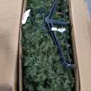 My Tx House Cypress Artificial Christmas Tree, Green, 7.5 ft, Traditional Holiday Decor