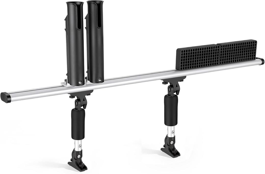 Kayak Motor Mount, Fishing Kayak Trolling Motor Mount Rack Aluminum Outboard Mounting Bracket Holder Kit