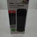 Profusion Heat 1500 -Watt Ceramic Tower Indoor Electric Space Heater with Thermostat
