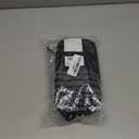 tomtoc 1.5L Sling Bag with RFID Blocking, Crossbody Bag Minimalist Chest Shoulder Pack for Men and Women, Water-resistant Lightweight Casual Waist Fanny Pack for Travel, Daily Use (Black)