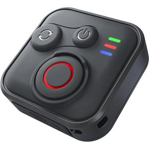 Bluetooth Remote Control Compatible with Insta360 X5/X4/X3/Go 3S/ACE pro 2/ACE Pro/ONE X2/GoPro Hero 8/9/10/11/12 Cameras and Phones - 50M Range Smart Action Accessories