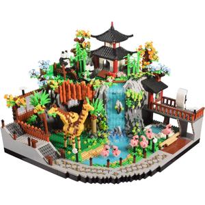 Zoo Micro Building Blocks Set 5000PCS for Adults or Teens Ages of 14+, Animals Park DIY Modle Kit in Living Room or Office Decorative Items, Collection Model for Lovers