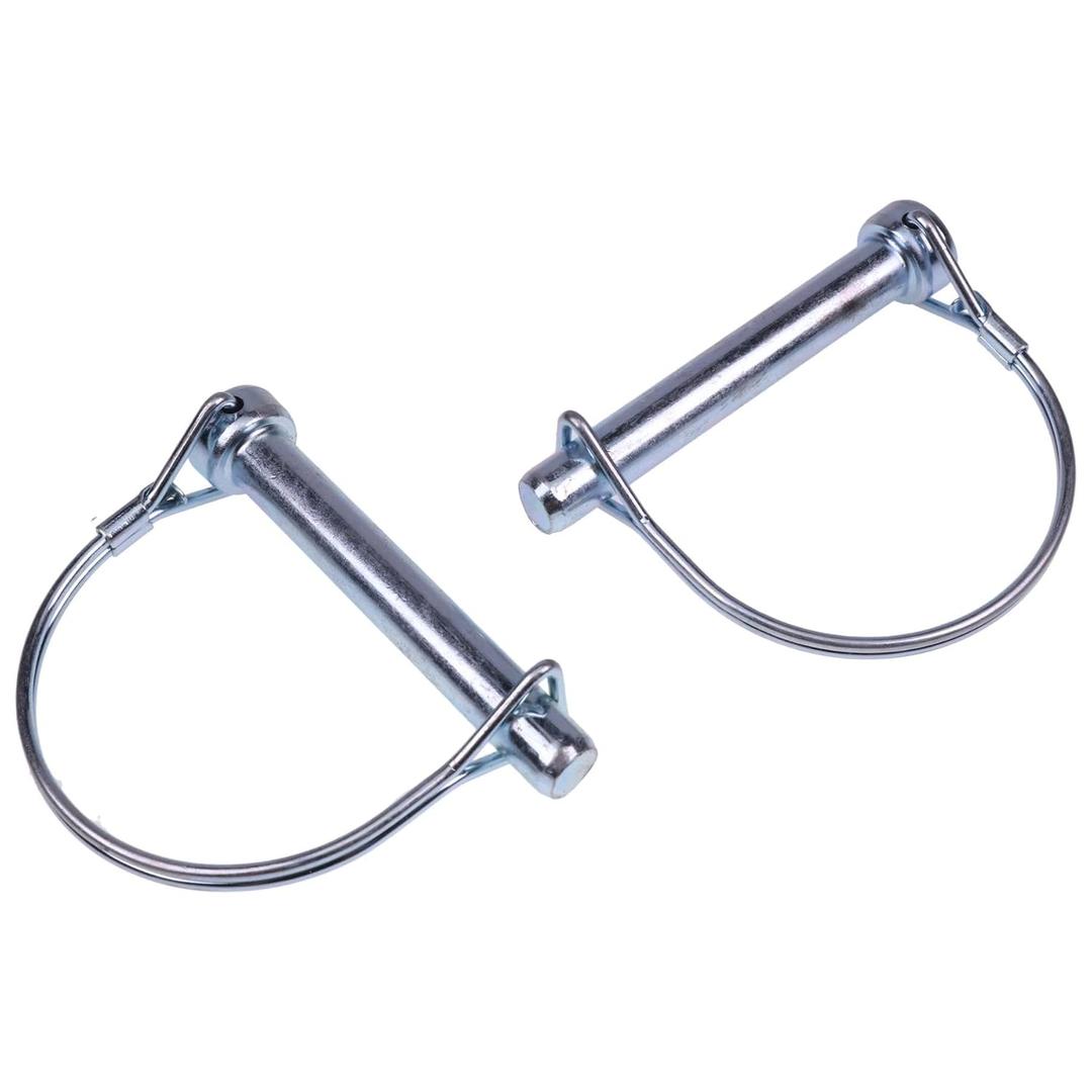 Chamixx 2PCS 3/8'' Plow Push Tube Pins 105188 Compatible with ATV Pro-Series Blades and Moose ATV Push Tubes Replace for KFI Products