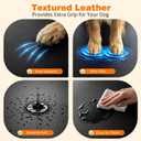 URPOWER Hard Bottom Dog Car Seat Cover for Pets 100% Waterproof Seat Cover Hammock 600D Heavy Duty Scratch Proof Nonslip Durable Back Seat Covers for Cars Trucks and SUVs