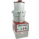 Robot Coupe R2CLRDICE, Combination Food Processor with 3 Quart Clear Polycarbonate Bowl, 4 Stainless Discs, Pulse Control, 120v, 1725 RPM, Vegetable Chopper, Gray/Red, Commercial Kitchen Use. Some cutting discs are missing
