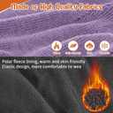 Sukeen Kids Beanie Hat for Boys Girls Ages 4-12 Soft Knitted Hat Seepage Proof Warm Skull Cap for Daily Outdoor (Purple)