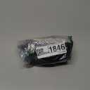 ZeroBound Women's Sports Bra High Impact Large Bust Full Coverage Workout Bras Adjustable Wirefree NO Padded Bra (38D, Black)