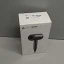 slopehill Professional Ionic Hair Dryer, Powerful 1800W Fast Drying Low Noise Blow Dryer with 2 Concentrator Nozzle 1 Diffuser Attachments for Home Salon Travel (Grey)