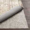 Loloi Loloi-Grip Rug Pad, FPAD2 Grey, 5'-0" x 8'-0", .13" Thick, Gray, 1/8 inch, Reversible, Soft, Cushion, Low Profile, Hardwood, Carpet, Tile, Vinyl, Linoleum, Multi Surface, Trim to fit, Rug Pad
