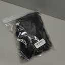 Faux Fur Headband for Women Elastic Fuzzy Thick Earmuffs Winter Headwrap Ear Muffs Furry Ear Warmers Cold Weather (Black)