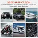 12 Gauge 2-Conductor Tinned Copper Electrical Wire, Outdoor Direct Burial, 12V Low Voltage/Oxygen-Free Tinned Copper/Flexible Cable for Automotive Wiring, Lamp Cord, Marine Cable, Solar, Lighting (50FT)