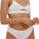 Organic Basics Women's Soft Touch Triangle Bralette (White)