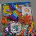 BILLFULL 1000 Pcs Party Favors for Kids, Fidget Toys Bulk, Birthday Gift Toys, Fidgets Stocking Stuffers, Treasure Box Party, Goodie Bag Carnival Prizes, Pinata Filler Stuffers Classroom