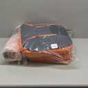 Chair Cushions for Dining Chairs, Dining Chair Cushions, Tufted Indoor Chair Pads with Ties & Non Slip Backing, Seat Cushions for Kitchen Chairs 16.5 x 16.5 x 3.5, Set of 4, Orange