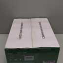 Tropical Ceiling Fans with Lights and Remote/APP Control, 45 Inch Low Profile Flush Mount Ceiling Fans, Palm Leaf Ceiling Fan with Light for Bedroom Patios Porch Outdoor, Black