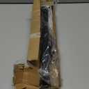 Wallniture Gourmet Kitchen Rail with 10 Hooks, Wall Mounted Wrought Iron Hanging Utensil Holder Rack with Black 17 Inch