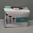 Nupostai 8 Pack Solar Pathway Lights, Multicolor & Warm White LED, IP67 Waterproof, Outdoor Garden Yard Lawn Landscape Decorative