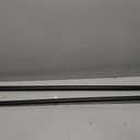 1 1/8 Inch Diameter Curtain Rods 72 to 144 Inches(6-12ft), Telescoping Heavy Duty Large Drapery Rod with Adjustable Aluminum Alloy Bracket, Solid End Caps for Windows Patio Decoration, Matte Black