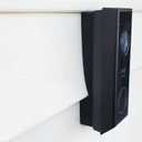 Vinyl Siding Mounting Bracket Compatible with eufy Video Doorbell E340, 4 Inch Standard Vinyl Siding, Black PETG Plastic, 3D Printed, UV Resistant, Hardware Included