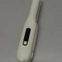 Cordless Hair Straightener, Portable Flat Iron for Travel, 2 in 1 Hair Styling Tools for straightening and Curling, Lightweight on-The-go, 4000 mAh Battery, Fast USB-C Charging (White)