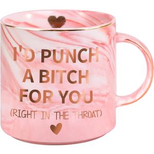 Ulrhpc Mothers Day Gifts for Mom Wife from Daughter Son, Birthday Gifts for Women Her Girlfriend Sisters Friends, 12 OZ Funny Coffee Mug, Valentines Galentines Day Christmas Stocking Stuffers