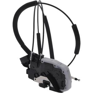 X AUTOHAUX Replacement Front Right Passenger Side Power Door Lock Actuator Motor with Cable for Nissan Sentra 2007-2012 Replace No.805003BA0A Black
