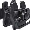 Tactical Shotgun Barrel Clamp Mount with Rubber Pads, QD Sling Swivel, Picatinny Rail Flashlight Accessories for 12Ga Mossberg 500/590, Maverick 88, Remington 870, SXP Defender and More