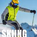 Labeol Winter Balaclava Ski Mask with Breathable Mesh Mask, Warm Face Cover for Men Women Cold Weather Skiing Cycling (One Size, Black+army Green)