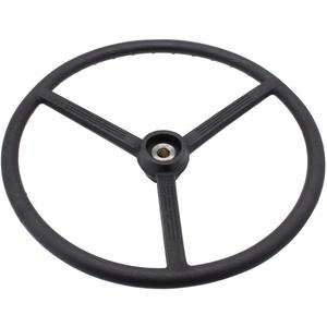 1 PC SHLPDFM Black Steering Wheel 1104-4900 D6NN3600B 81803180, 81844797, 82016841, 83909785 Fits for Ford New Holland Tractor 2000 3000 4000 5000 6000 7000