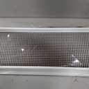 HVAC Premium 12" x 36" Cube Core Eggcrate Return Air Filter Grille for 1" Filter - Aluminum - White [Outer Dimensions: 14.5" x 38.5]