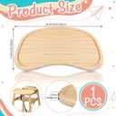 Wonderjune Baby Wooden High Chair Tray, Antique Vintage Toddler Infant Seat Tray Replacement Universal Wooden High Chair Accessory for Kitchen Toddlers and Babies Home Finger Foods Placemat