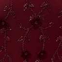 Adrianna Papell Women's Bead Velvet Sheath Dress Size 6 (Red)