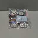 Progressive Multifocal Reading Glasses Blue Light Blocking Spring Hinge Readers Pattern Print Eyeglasses for Women (Mix Color)