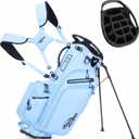 Lightweight Golf Stand Bag, 14 Way Golf Bags with Full Length Dividers for Men Women, Encrypted 900D Weather-Proof Club Carry Bag with Ergonomic Dual Strap, Cooler Pockets, 9 Pockets