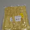 decorUhome Chenille Mineral Yellow Throw Pillow Covers 12x20 Inch Set of 2, Decorative Soft Couch Pillow Covers Solid Dyed Accent Farmhouse Neutral Rectangle Pillow Cases for Sofa