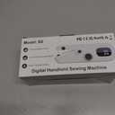 Sewing Machine with LED Display, Handheld Sewing Machine for Beginners, 3 Speed Adjustment Electric Mini Sewing Machine, Easy to Use and Fast Stitch Suitable for Clothes,Fabrics, DIY Home Travel