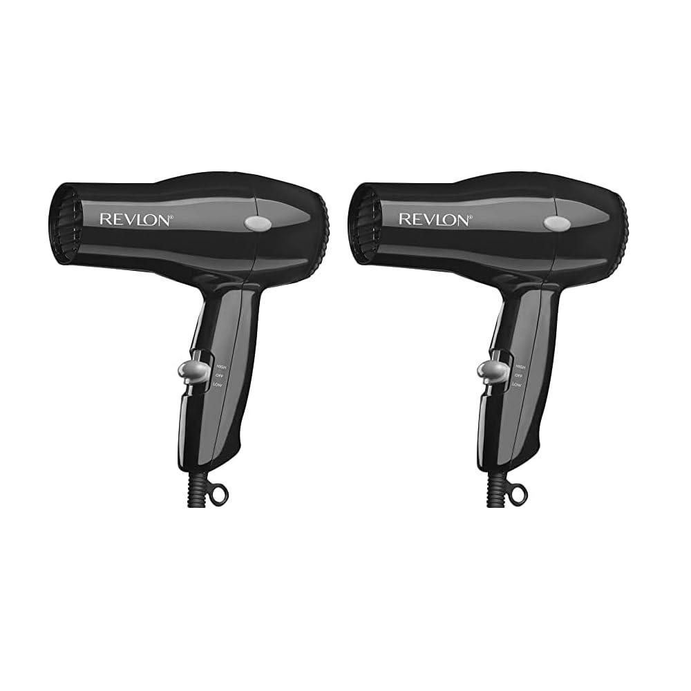 Revlon 1875 Watt Full-Size Turbo Dryer and lightweight Design, Black (Package Varies)