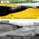 Rear Roof Quarter Intake Port Decoration Trims,Rear Hatch D-Pillar Air Intake Vents Ports Exterior Accessories Compatible With for Chevy Corvette C8 Stingray Z51 Z06 E-Ray Coupe 2020-2026