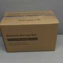 funest 4- Tier Medicine Storage Box Organizer Portable First Aid kit Box Empty with Handle, Multipurpose Medical Supply Organizer with Removable Tray, White