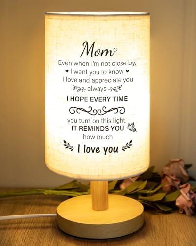 SOUHONEY Mom Birthday Gifts from Daughter Son, Birthday Gifts for Mother from Daughter Son, Unique Mothers Day Valentine Gifts for Mom, Beautiful Mother Lamp Gifts for Home Decoration