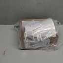 Wall Sconce 1-Light Fixture Antique Finish with White Fabric Shade, E26 Hardwired Indoor Wall Light for Vanity Bathroom Living Room Bedside Nightstand Light